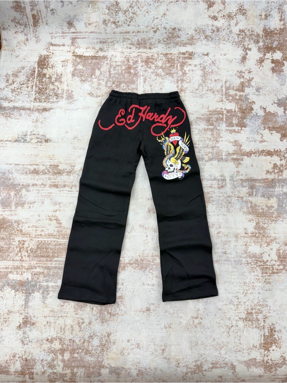 y2k ed hardy sweatpants